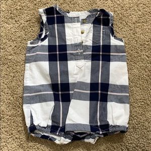 Janie & Jack bubble romper boy